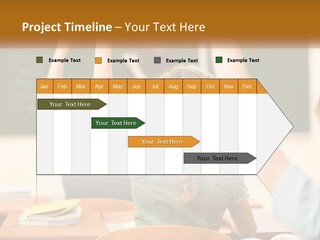 A Group Of Children Raising Their Hands In A Classroom PowerPoint Template