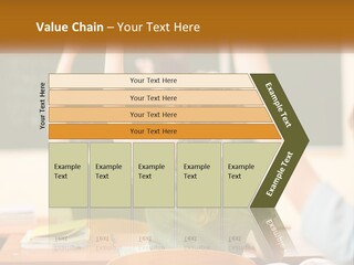A Group Of Children Raising Their Hands In A Classroom PowerPoint Template