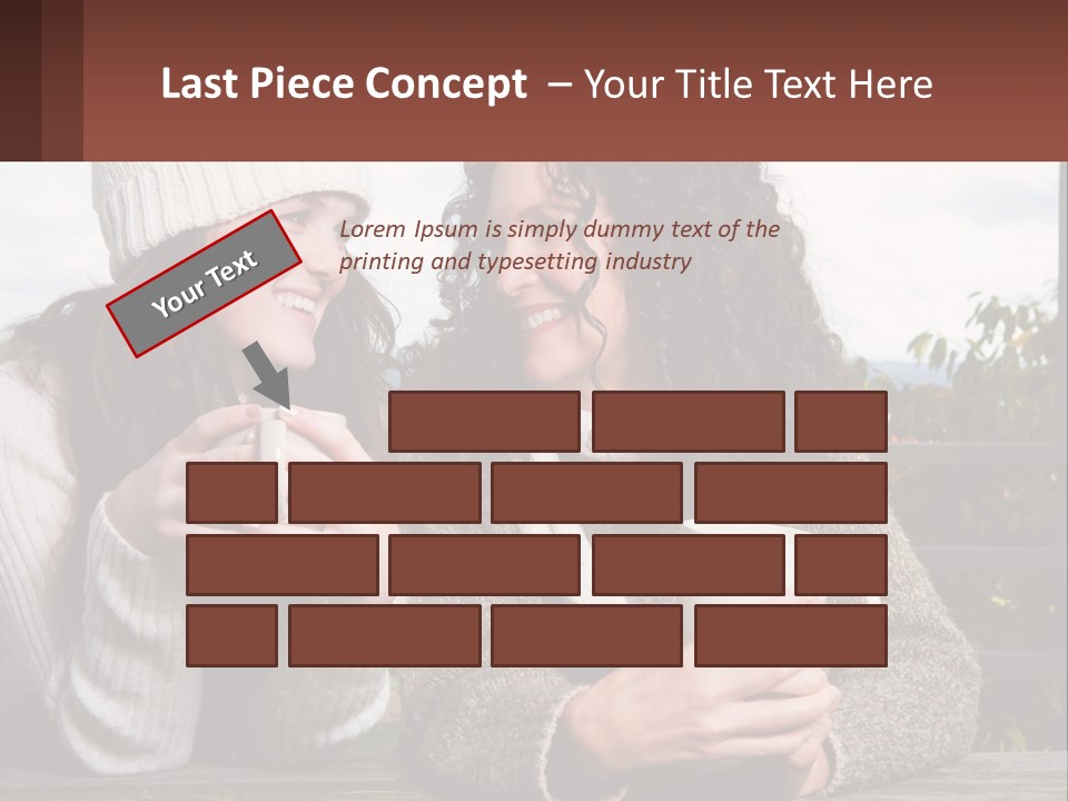 A Couple Of Women Sitting Next To Each Other Holding Coffee Mugs PowerPoint Template