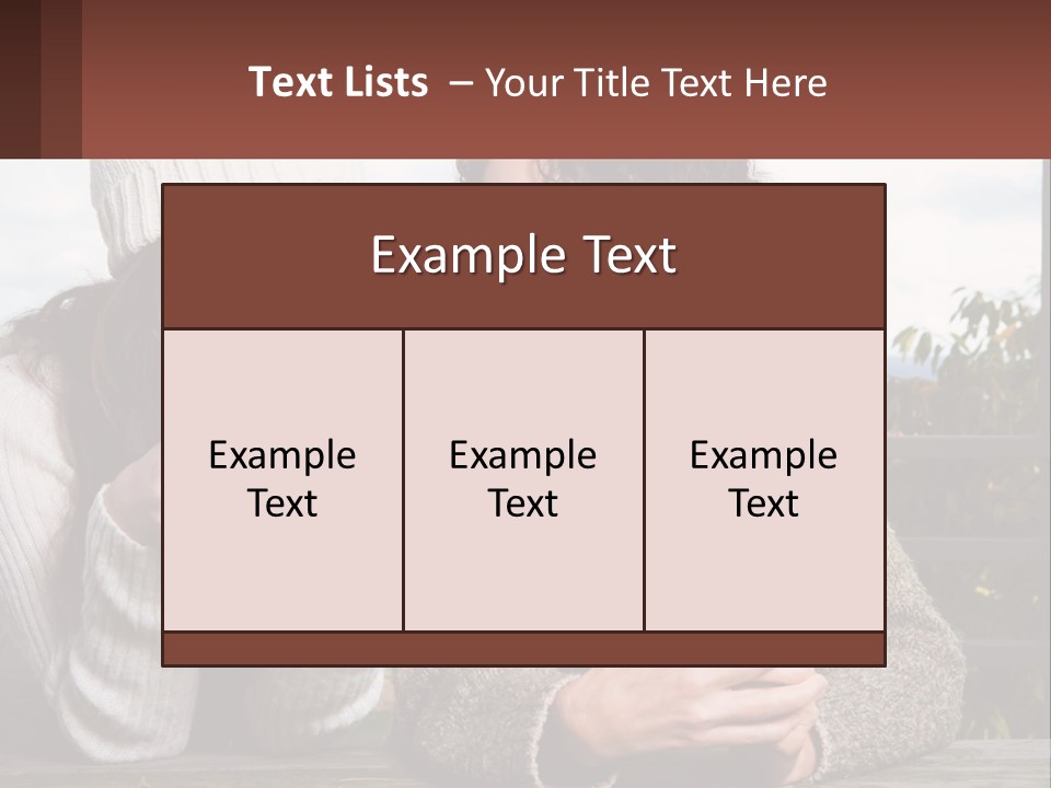 A Couple Of Women Sitting Next To Each Other Holding Coffee Mugs PowerPoint Template