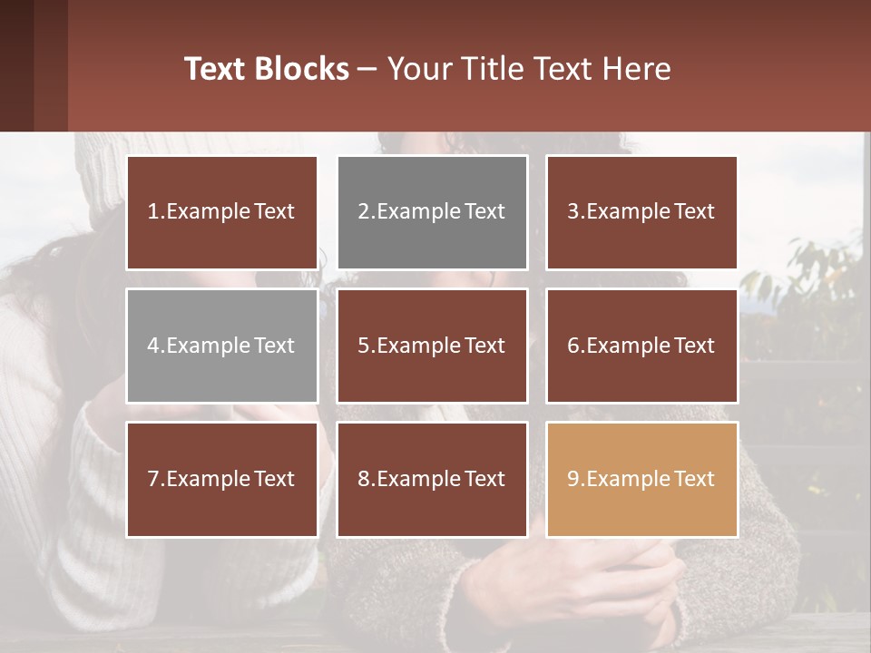 A Couple Of Women Sitting Next To Each Other Holding Coffee Mugs PowerPoint Template