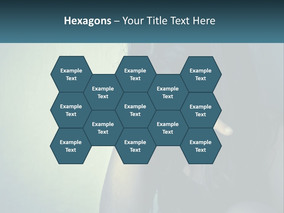 A Woman Covering Her Face With Her Hands PowerPoint Template