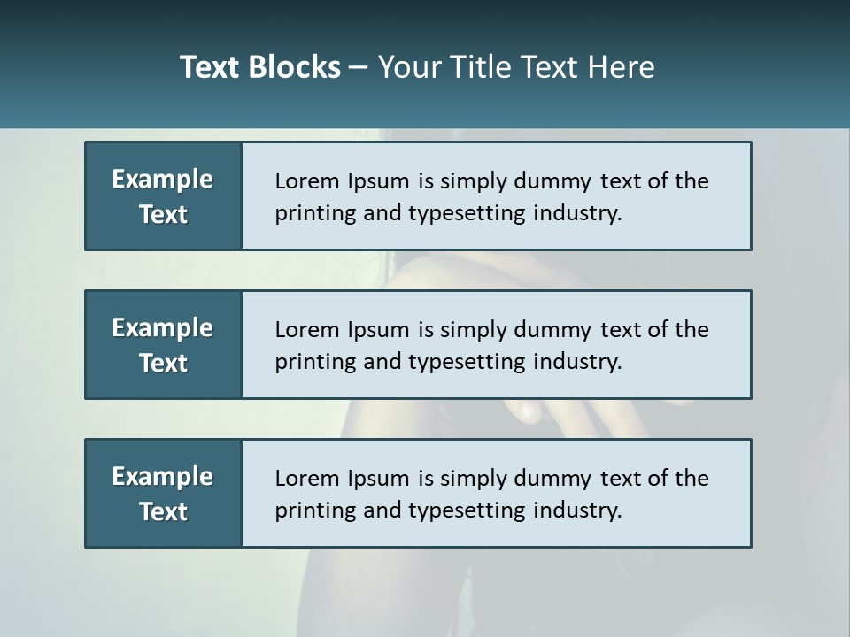 A Woman Covering Her Face With Her Hands PowerPoint Template