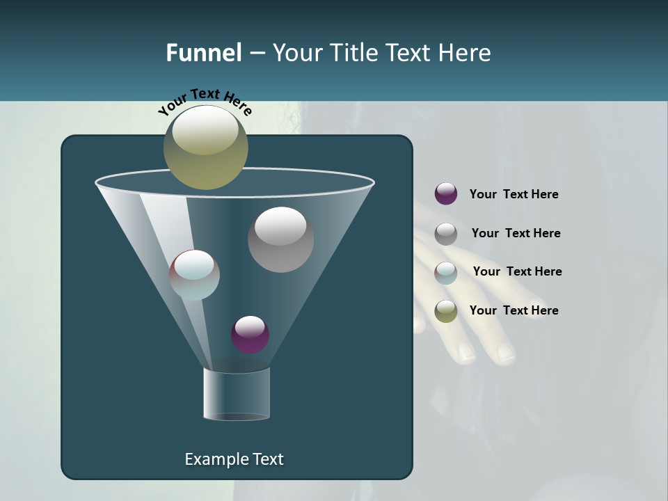 A Woman Covering Her Face With Her Hands PowerPoint Template