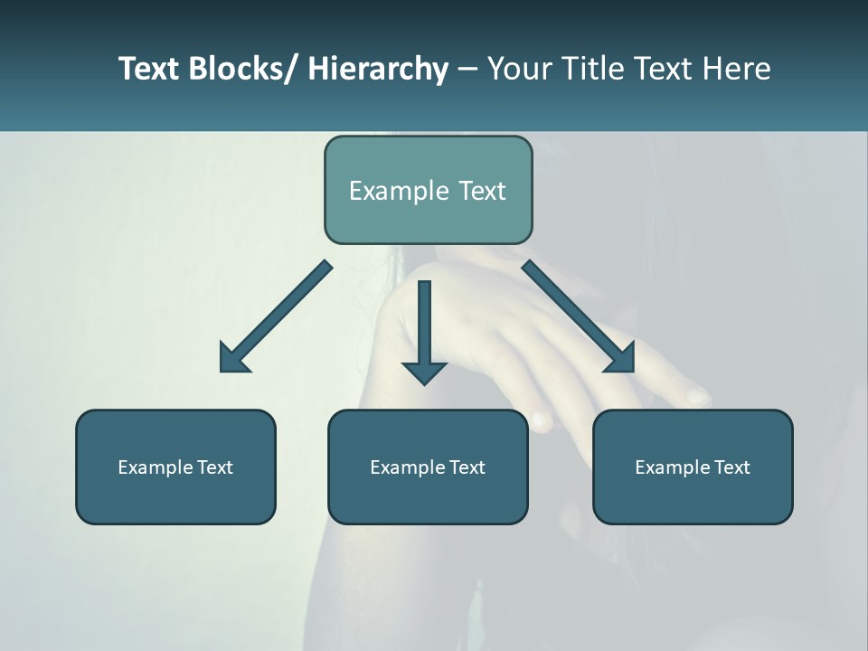 A Woman Covering Her Face With Her Hands PowerPoint Template