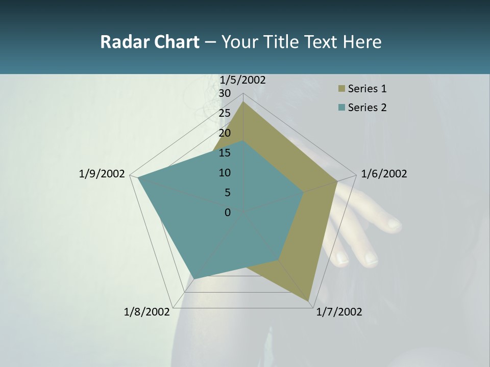 A Woman Covering Her Face With Her Hands PowerPoint Template
