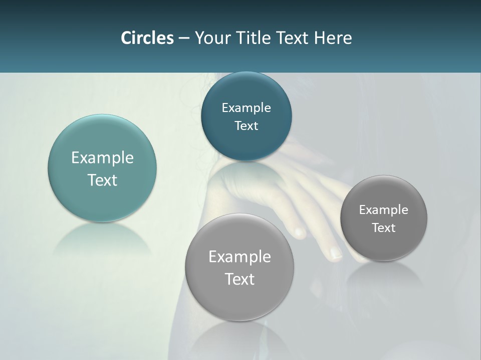 A Woman Covering Her Face With Her Hands PowerPoint Template