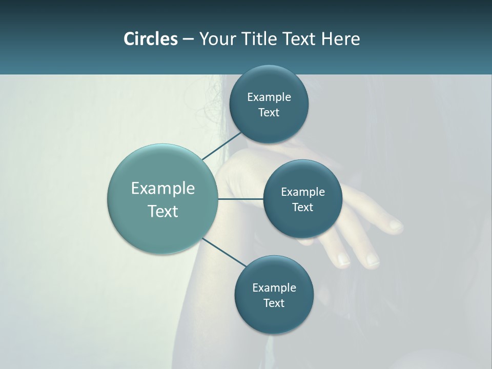 A Woman Covering Her Face With Her Hands PowerPoint Template