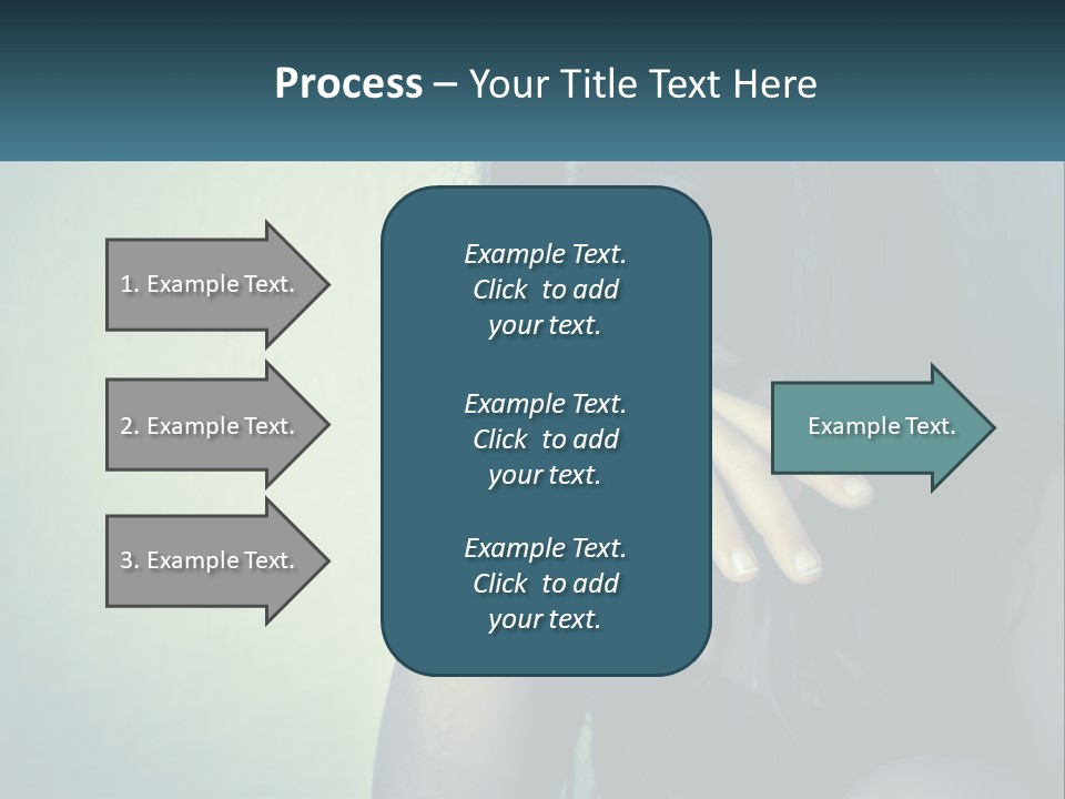 A Woman Covering Her Face With Her Hands PowerPoint Template