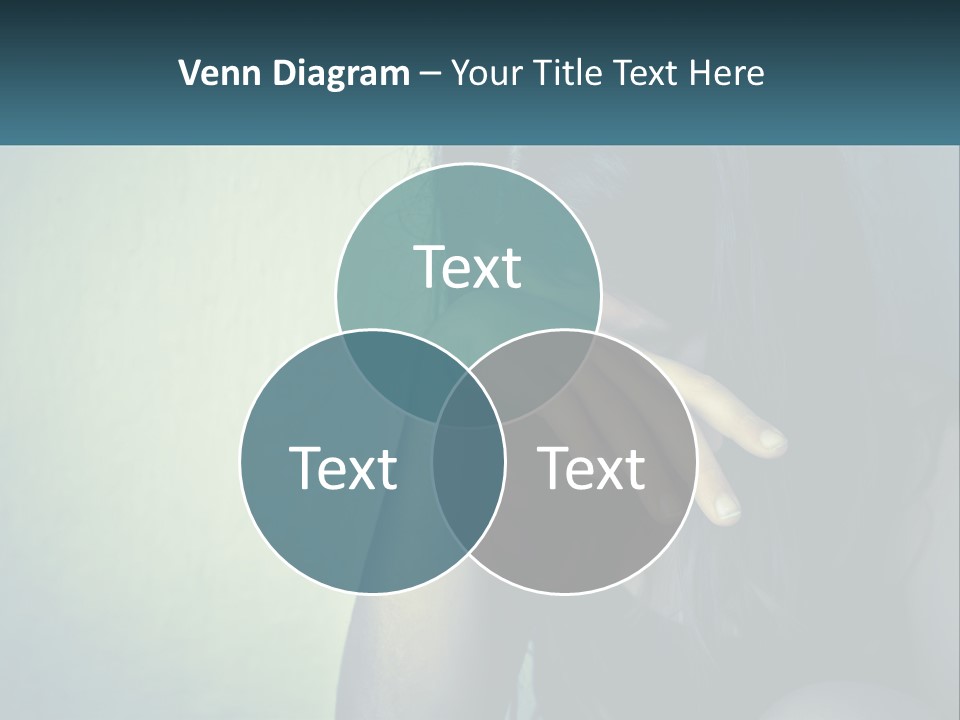 A Woman Covering Her Face With Her Hands PowerPoint Template