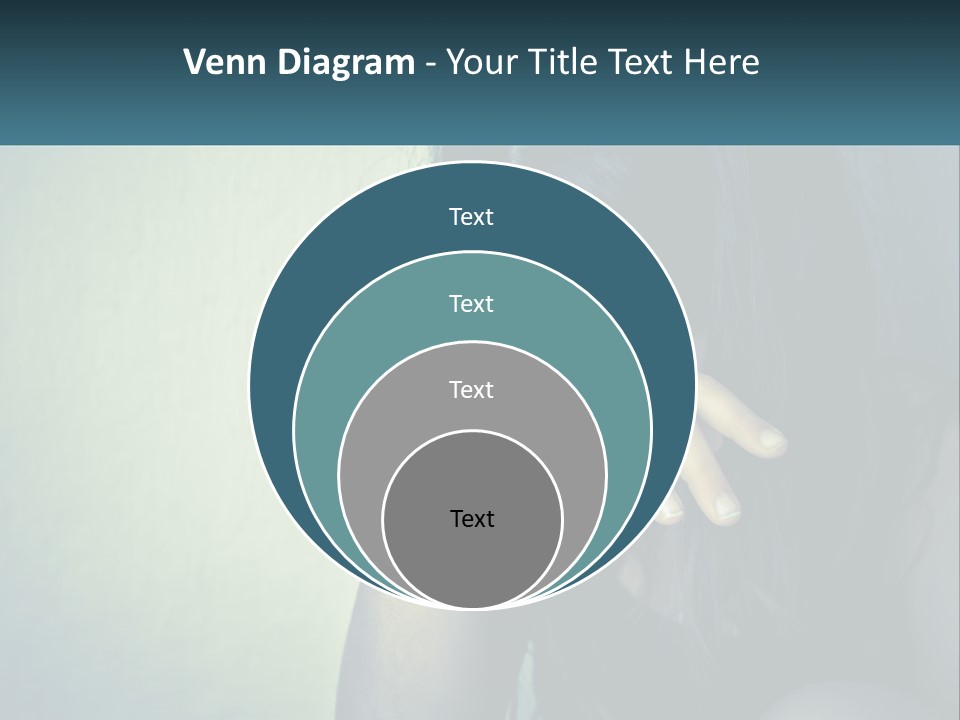 A Woman Covering Her Face With Her Hands PowerPoint Template