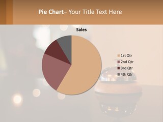 A Table With A Bell On Top Of It PowerPoint Template