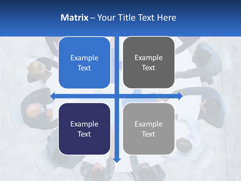 A Group Of People Holding Puzzle Pieces Together PowerPoint Template