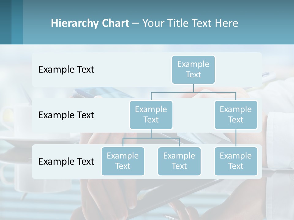 A Person Using A Laptop Computer On A Desk PowerPoint Template