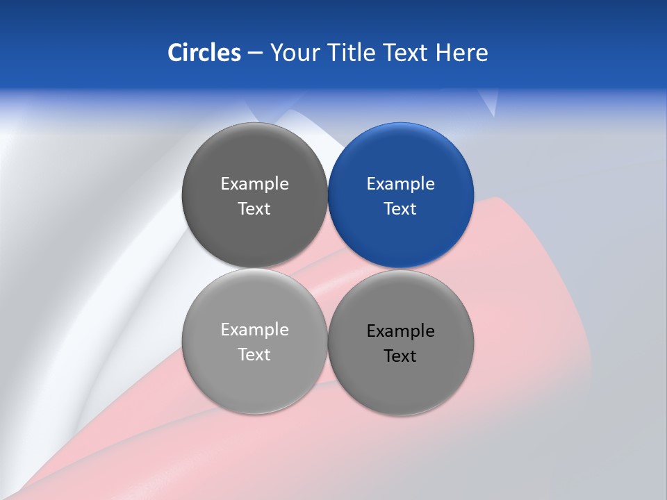 The Flag Of Texas Is Waving In The Wind PowerPoint Template