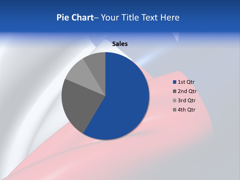 The Flag Of Texas Is Waving In The Wind PowerPoint Template