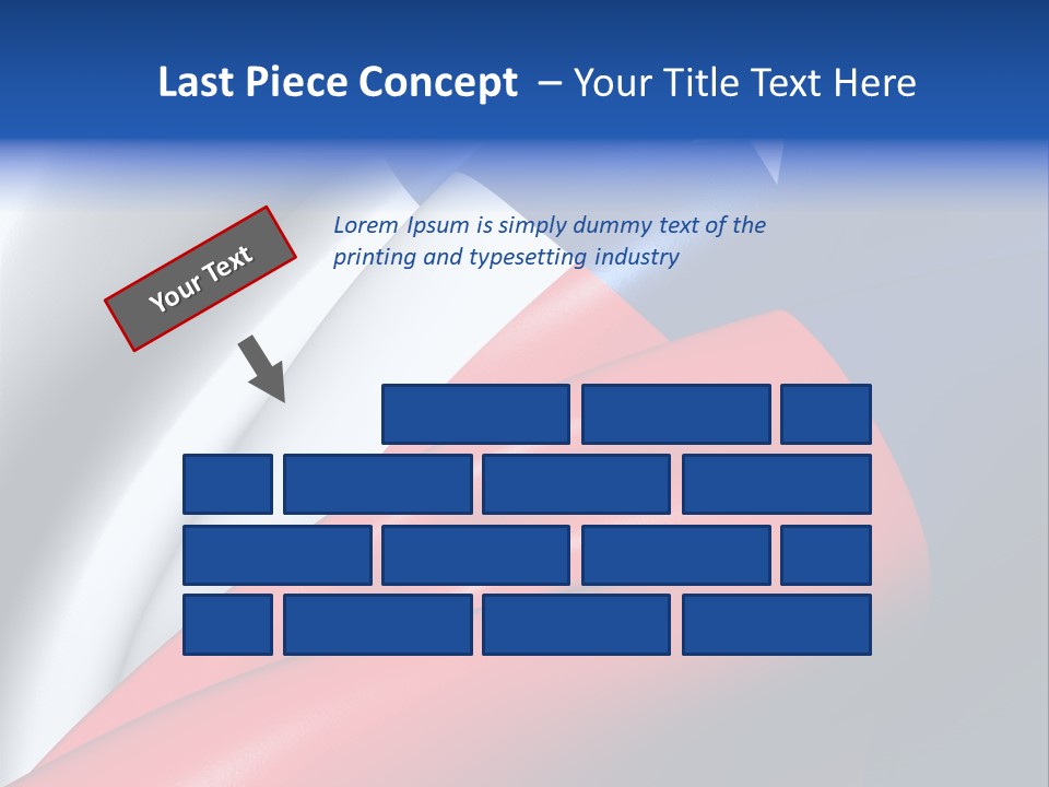 The Flag Of Texas Is Waving In The Wind PowerPoint Template