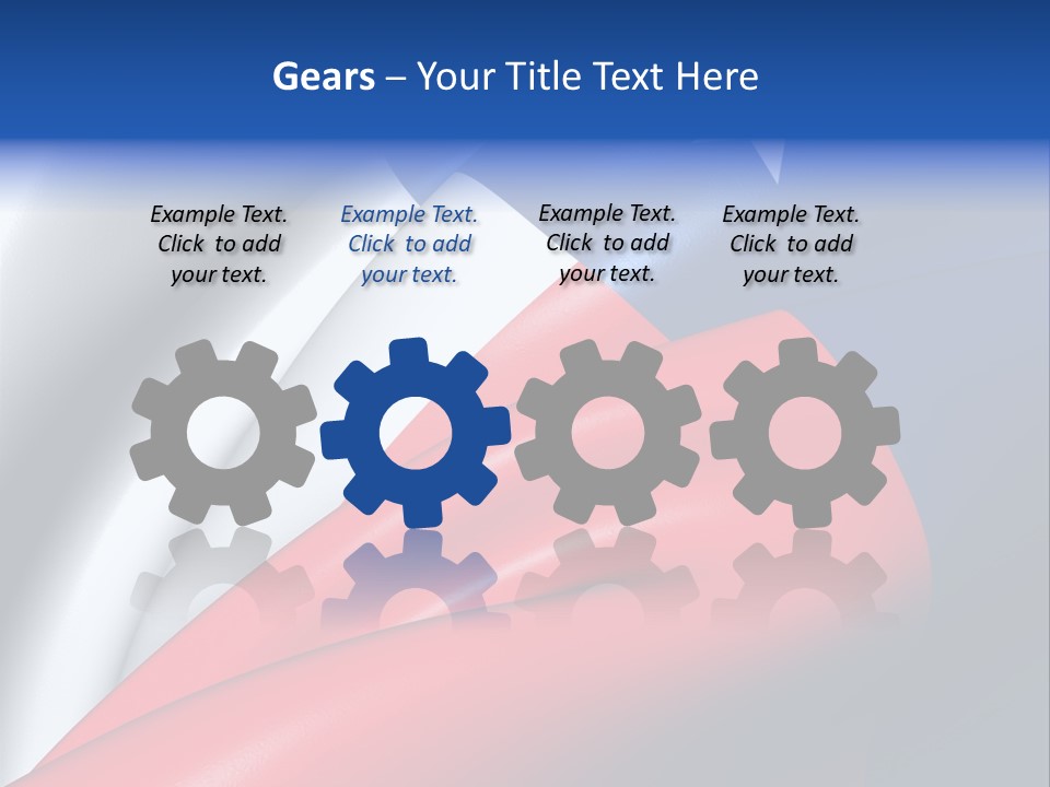 The Flag Of Texas Is Waving In The Wind PowerPoint Template