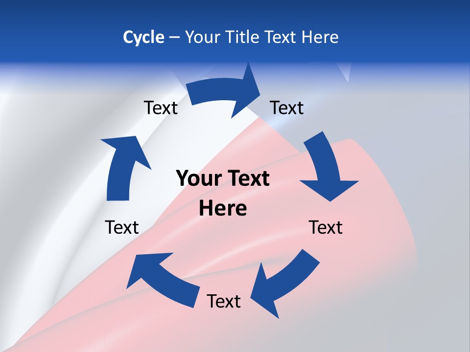 The Flag Of Texas Is Waving In The Wind PowerPoint Template