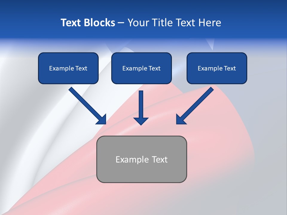 The Flag Of Texas Is Waving In The Wind PowerPoint Template