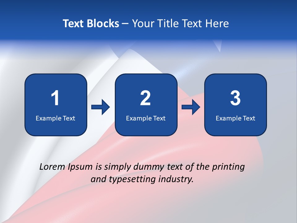 The Flag Of Texas Is Waving In The Wind PowerPoint Template