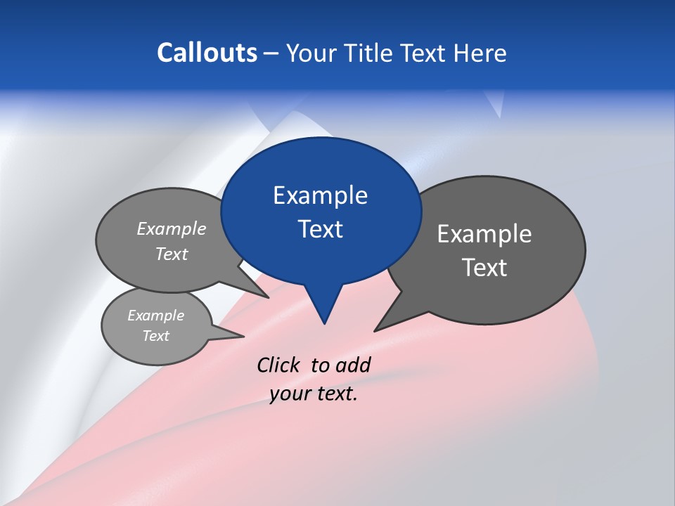 The Flag Of Texas Is Waving In The Wind PowerPoint Template
