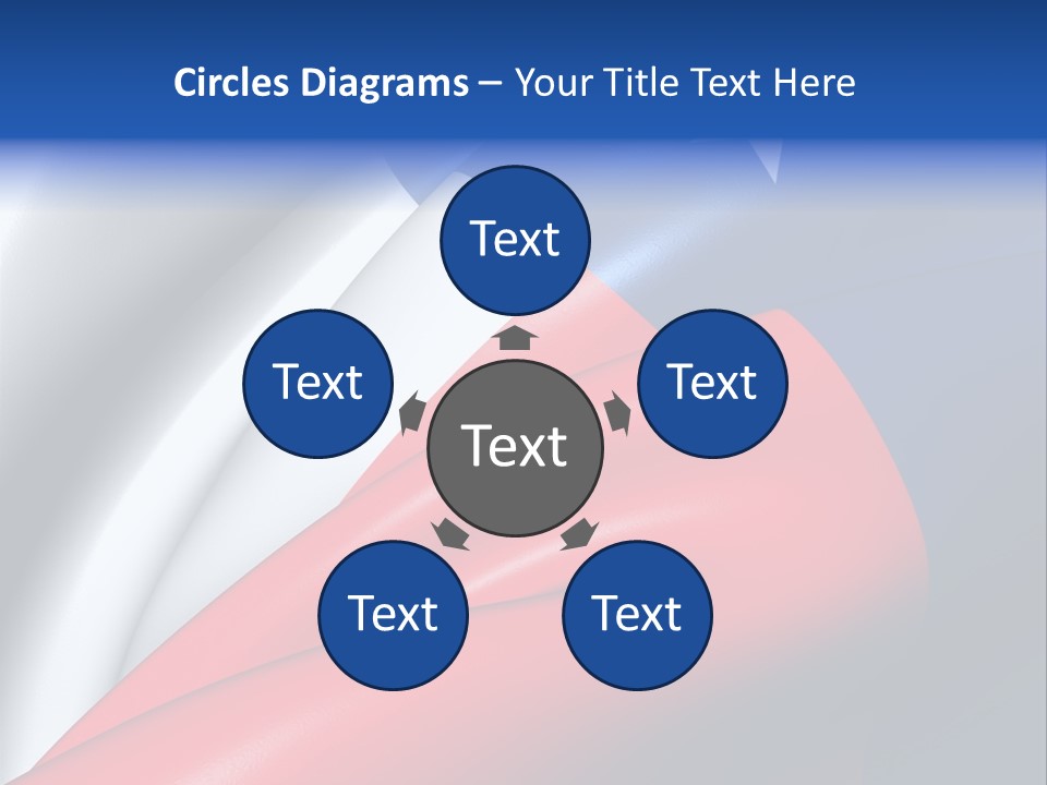 The Flag Of Texas Is Waving In The Wind PowerPoint Template