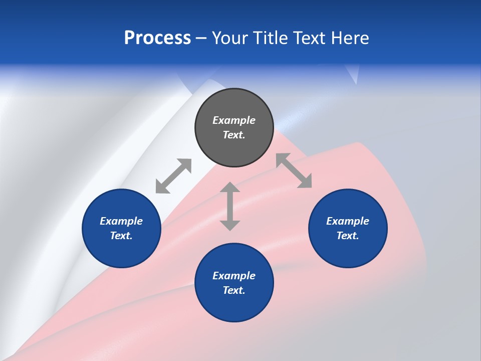 The Flag Of Texas Is Waving In The Wind PowerPoint Template