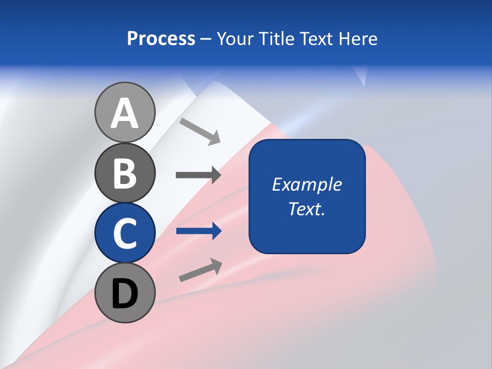 The Flag Of Texas Is Waving In The Wind PowerPoint Template