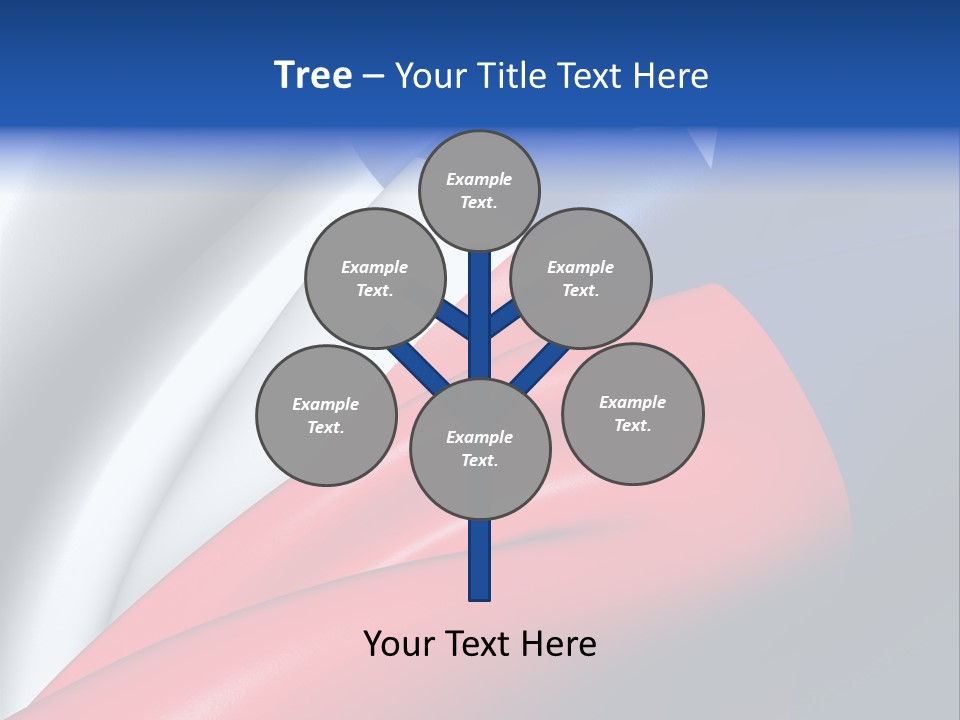 The Flag Of Texas Is Waving In The Wind PowerPoint Template