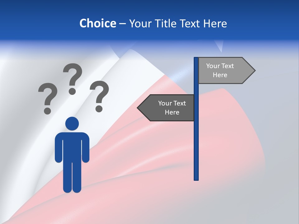 The Flag Of Texas Is Waving In The Wind PowerPoint Template