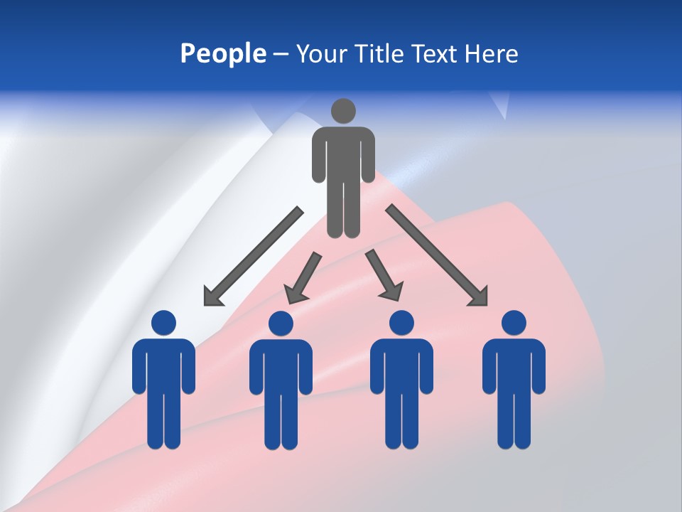 The Flag Of Texas Is Waving In The Wind PowerPoint Template