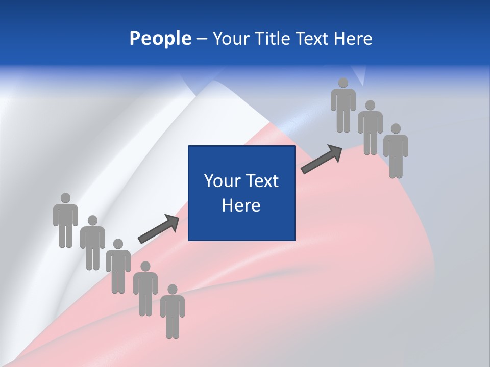 The Flag Of Texas Is Waving In The Wind PowerPoint Template