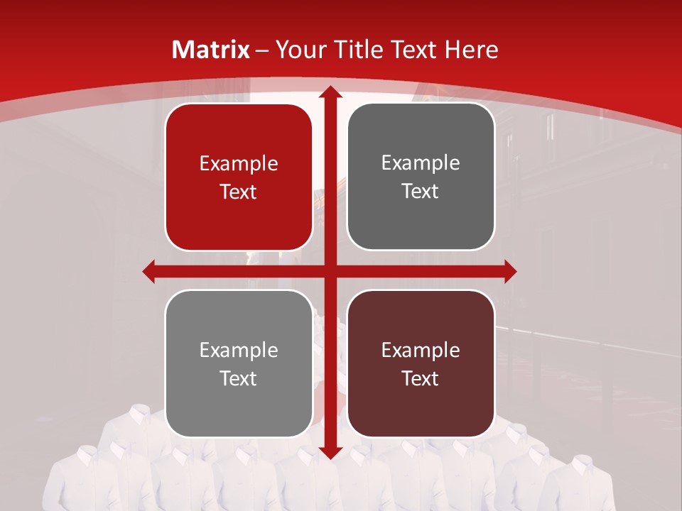 A Large Group Of Plastic Bags On A City Street PowerPoint Template