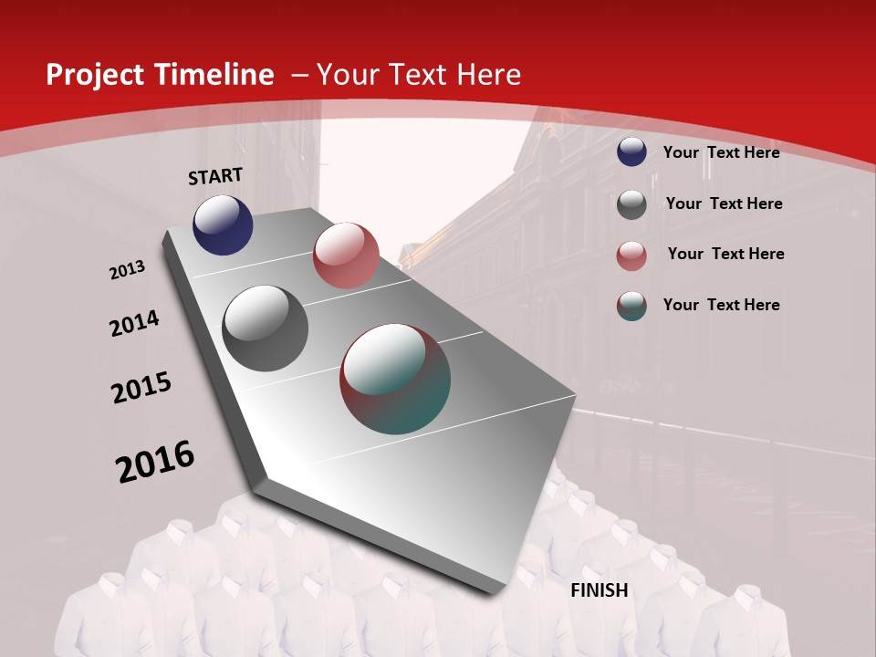 A Large Group Of Plastic Bags On A City Street PowerPoint Template