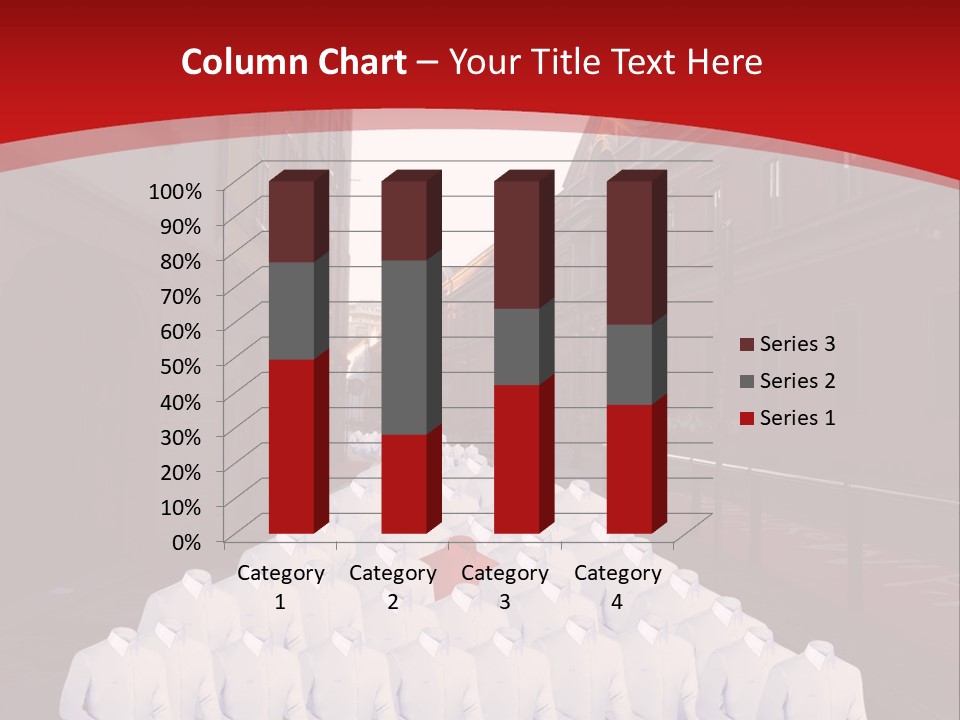 A Large Group Of Plastic Bags On A City Street PowerPoint Template
