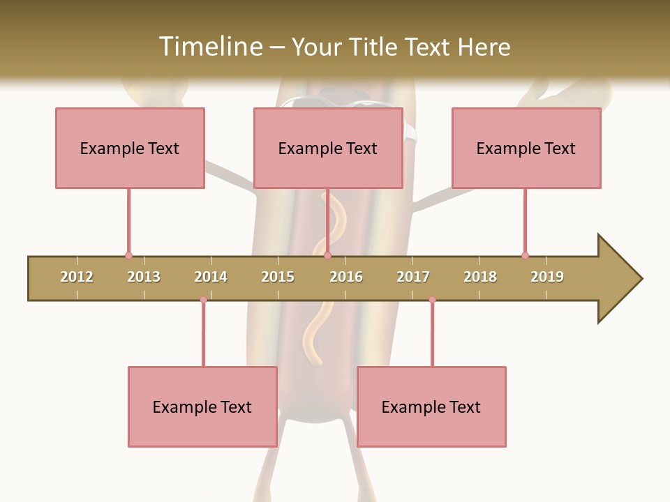A Hot Dog With Sunglasses On It Is Giving A Thumbs Up PowerPoint Template