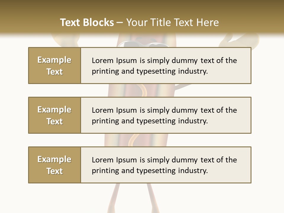 A Hot Dog With Sunglasses On It Is Giving A Thumbs Up PowerPoint Template
