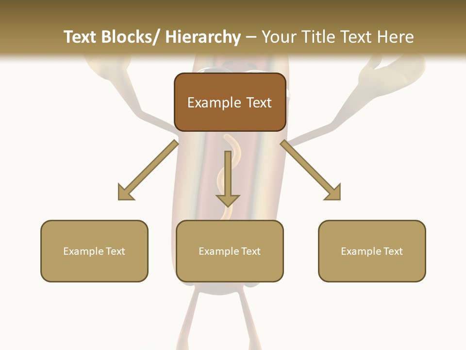 A Hot Dog With Sunglasses On It Is Giving A Thumbs Up PowerPoint Template