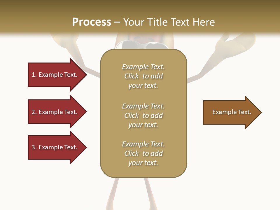 A Hot Dog With Sunglasses On It Is Giving A Thumbs Up PowerPoint Template