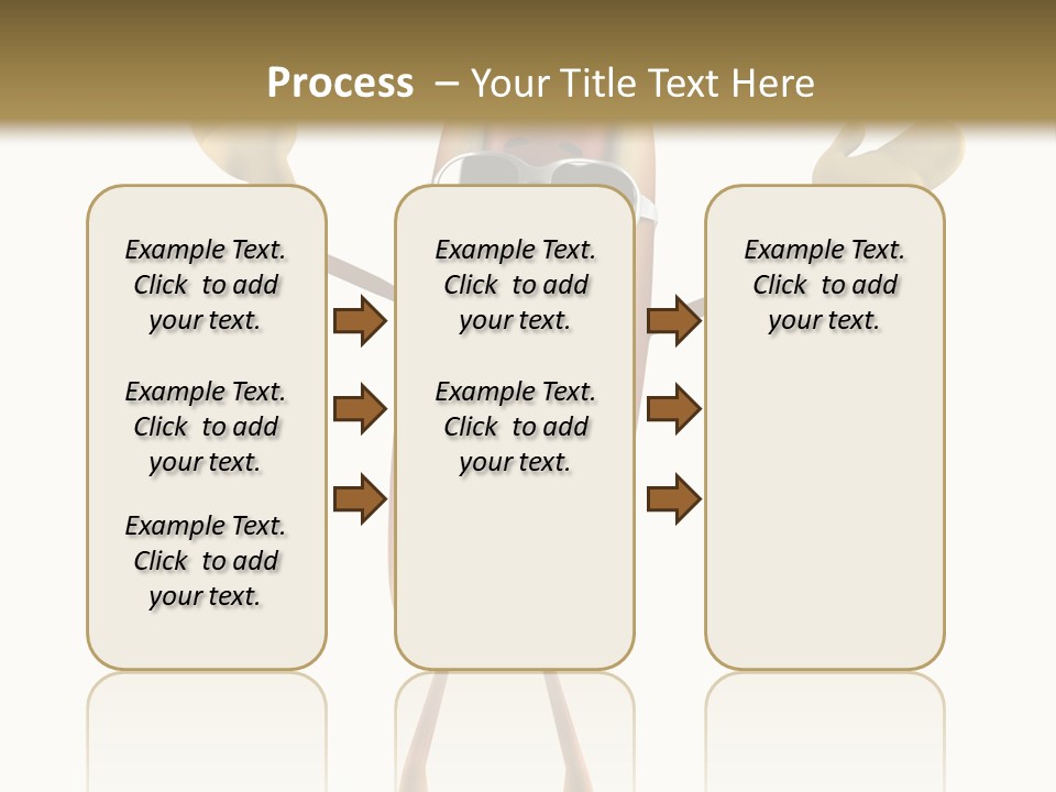 A Hot Dog With Sunglasses On It Is Giving A Thumbs Up PowerPoint Template