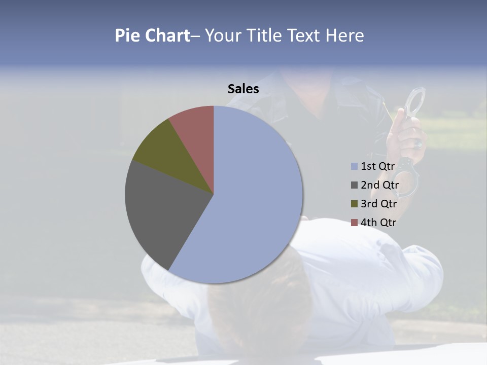 A Police Officer Giving A Presentation To A Child PowerPoint Template