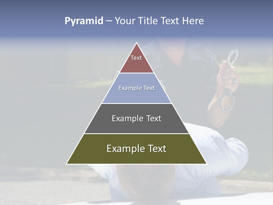 A Police Officer Giving A Presentation To A Child PowerPoint Template