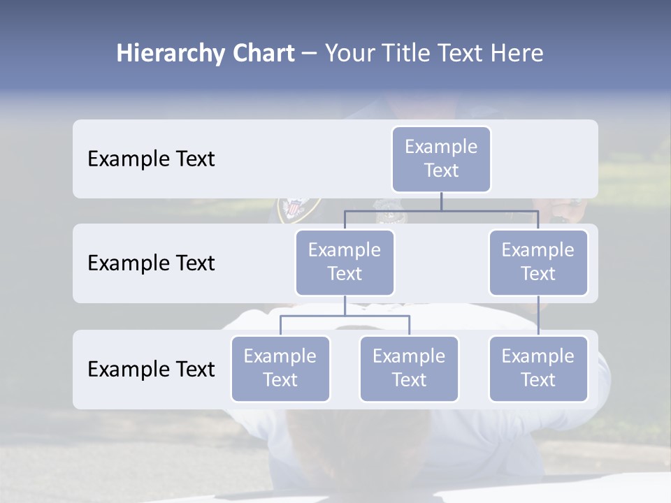 A Police Officer Giving A Presentation To A Child PowerPoint Template
