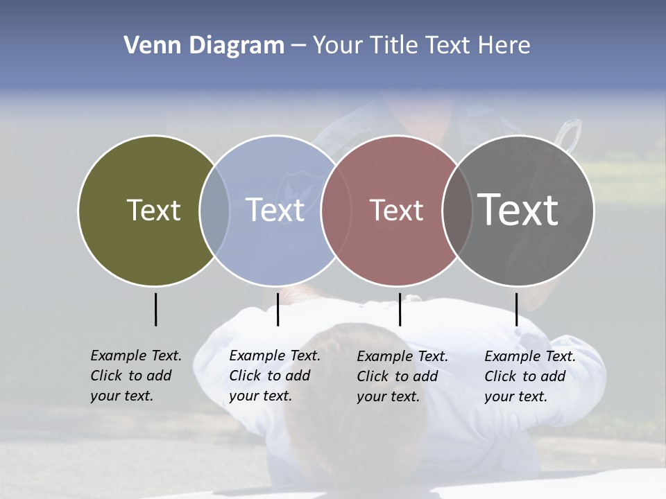 A Police Officer Giving A Presentation To A Child PowerPoint Template