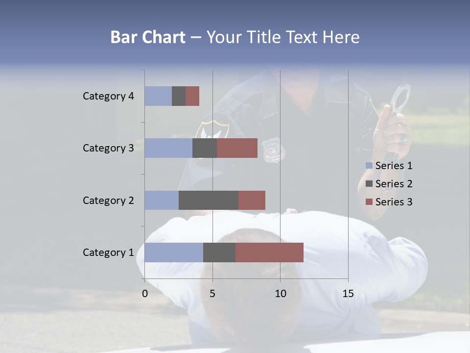 A Police Officer Giving A Presentation To A Child PowerPoint Template