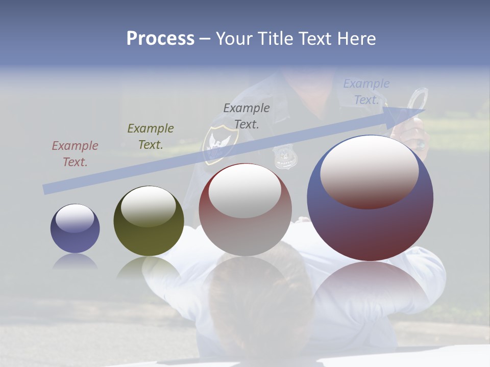 A Police Officer Giving A Presentation To A Child PowerPoint Template