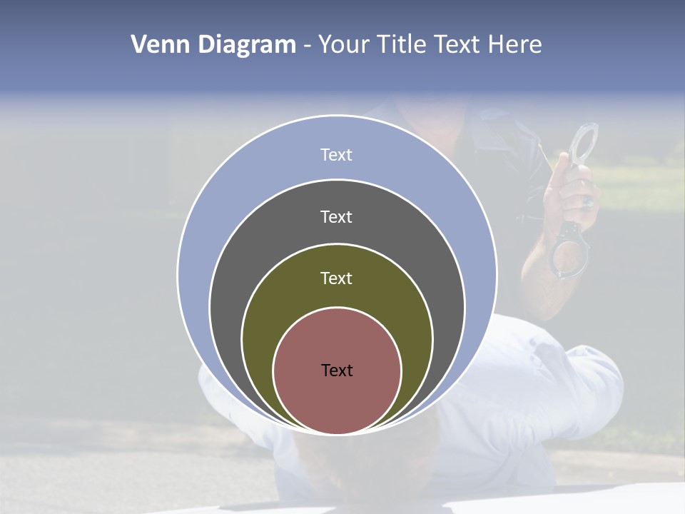 A Police Officer Giving A Presentation To A Child PowerPoint Template