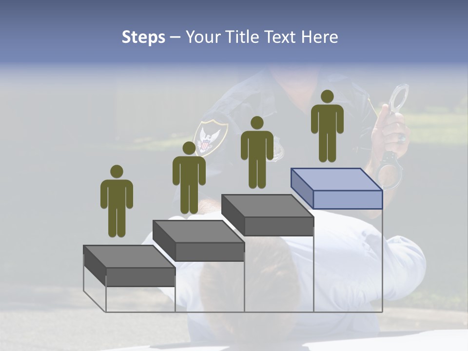 A Police Officer Giving A Presentation To A Child PowerPoint Template