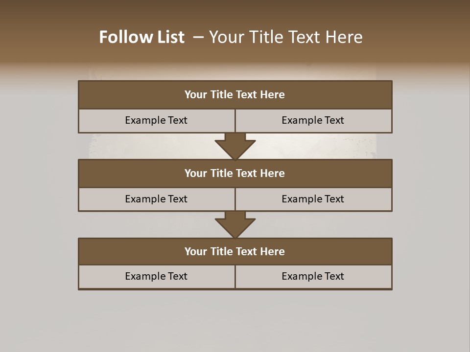 A Sign Hanging On A Chain In A Dark Room PowerPoint Template